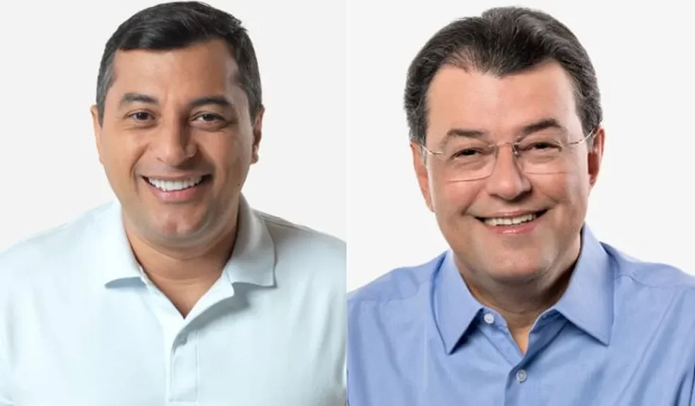 Ipec no AM Wilson Lima tem 53 e Eduardo Braga 41 Eleições 2022