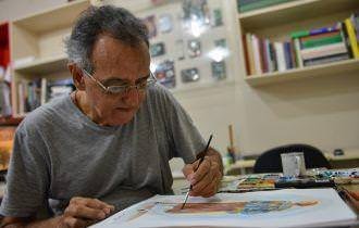 Artista plástico amazonense completa 50 anos de carreira