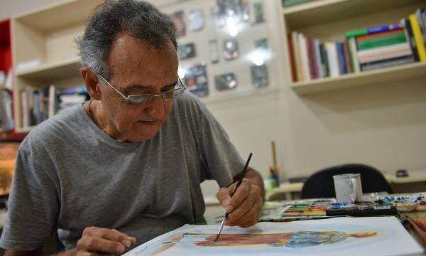 Artista plástico amazonense completa 50 anos de carreira