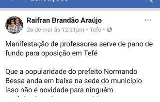 O eminente "racha" no grupo político comandado por Normando Bessa nas eleições de 2016