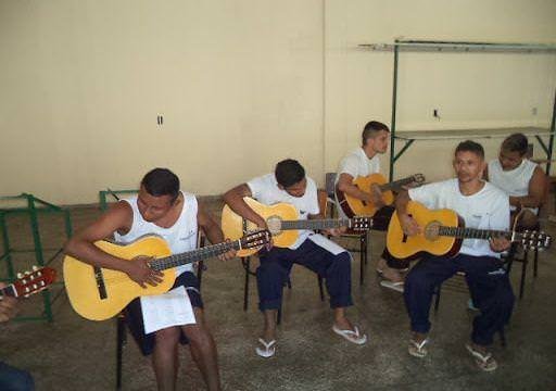 Presos do CDPM aprendem sobre musicalidade em “Projeto Harmonizar”