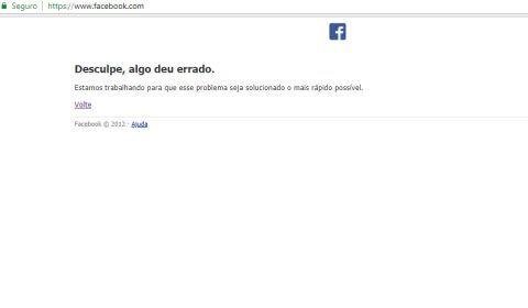Facebook fica fora do ar e deixa 102 milhões de brasileiros off-line