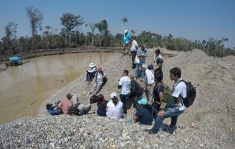 Mineradores de pequena escala do Rio Madeira participam de intercâmbio no Peru