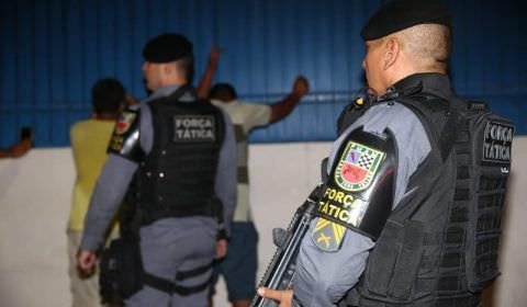 Em Manaus, 11 são detidos em diferentes zonas da cidade entre a noite e a madrugada
