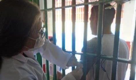 Cerca de 1,2 mil presos serão vacinados contra Sarampo, Caxumba e Rubéola