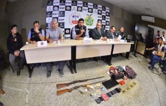 Operação Navalha prende delegada e narcotraficante e apreende armas e R$ 17 mil