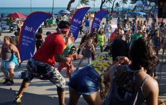 Selfit promove tour de aulas pelo nordeste com o Selfit móvel