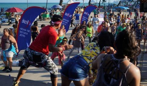 Selfit promove tour de aulas pelo nordeste com o Selfit móvel