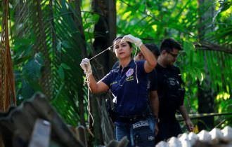 Investigação sobre Tribunal do Crime na União colhe vestígios de ossada humana