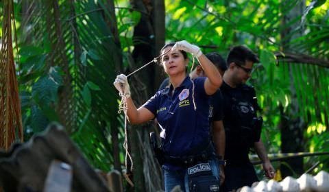 Investigação sobre Tribunal do Crime na União colhe vestígios de ossada humana