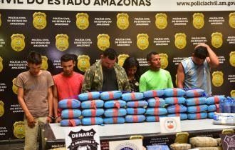 Polícia apreende 300 quilos de droga, avaliados em R$ 2 milhões