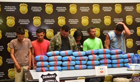 Polícia apreende 300 quilos de droga, avaliados em R$ 2 milhões