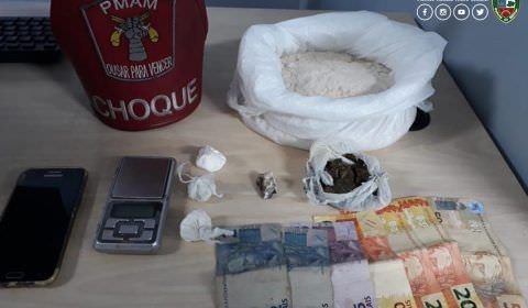 Ações da Polícia Militar resultam em detenções e apreensões de armas e drogas