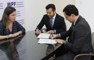 MPF/AM formaliza novos acordos de cooperação com DPU e MP-AM