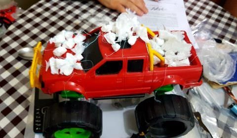 Operação da SSP-AM descobre drogas dentro de brinquedos