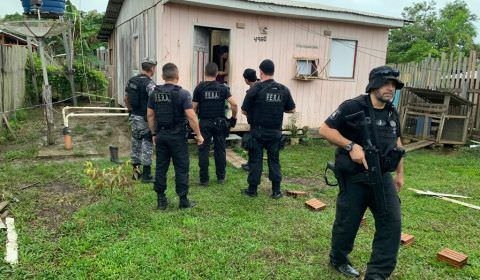 Operação em Lábrea resulta em seis presos e cinco menores aprendidos