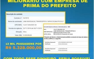 Empresa Lima Navegação, Transporte e Serviços Náuticos é contratada pela Prefeitura de Tefé para prestar serviços à Semsa