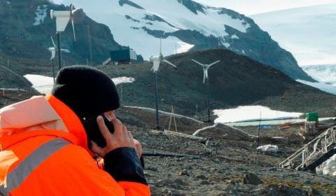 Presidente da República inaugura sistema de telecomunicações operado pela Oi na estação brasileira na Antártica