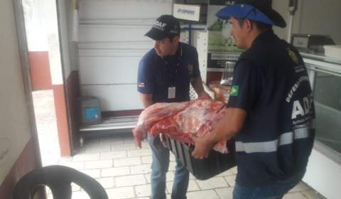 'Força tarefa' apreende 1,5 tonelada de carne imprópria para consumo