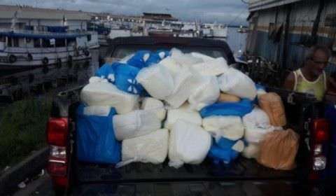 Adaf apreende pouco mais de 5 toneladas de queijo sem procedência