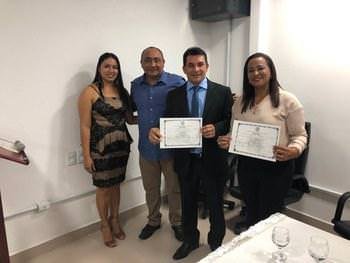 Prefeito e vice de Caapiranga foram diplomados