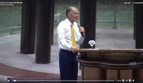 Edir Macedo pede que Deus ‘remova’ quem se opõe a Bolsonaro (Assista)