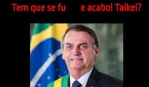 Site do PSOL é hackeado com foto de Jair Bolsonaro
