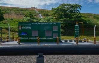 Manaus produz energia limpa a partir de gases captados em seu aterro sanitário