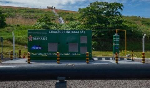 Manaus produz energia limpa a partir de gases captados em seu aterro sanitário