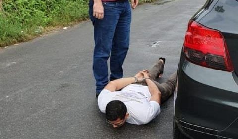 Motorista de aplicativo liderava quadrilha que realiza assaltos em Manaus (Veja vídeo)