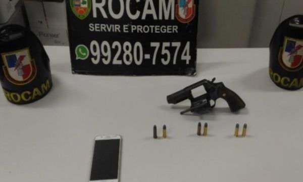 Em Manaus, adolescente é preso por porte ilegal de arma de fogo