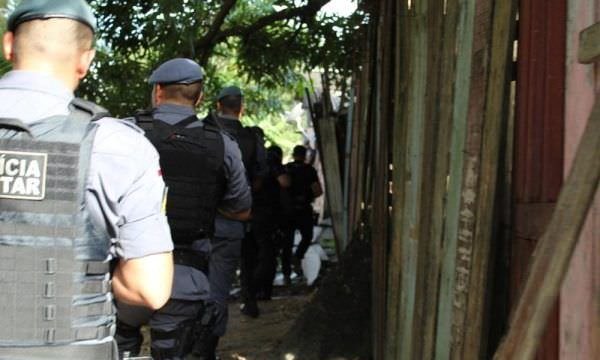 SSP deflagra operação contra o tráfico e homicídios na zona leste (Veja Vídeo)