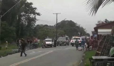 Reintegração de posse na área do Tarumã (Cidade das Luzes) (Veja Vídeo)