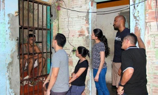 Juiz e defensores públicos do Polo do Médio Solimões visitam presídio de Tefé