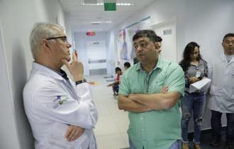 O hospital Delphina está operando apenas com R$ 37% da capacidade total