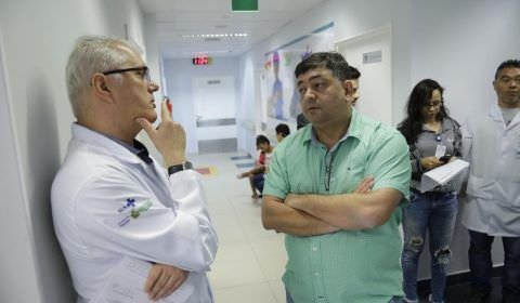 O hospital Delphina está operando apenas com R$ 37% da capacidade total