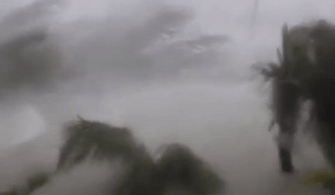 Furacão Dorian parado nas Bahamas (veja os vídeos)