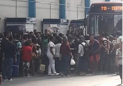 Homem é atropelado por ônibus dentro do Terminal 2 em Manaus