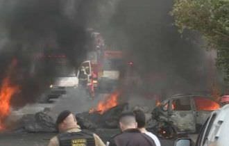Avião de pequeno porte cai e deixa três mortos em Belo Horizonte