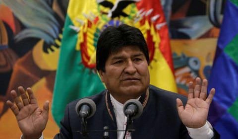 Com 99,99% das urnas apuradas, Evo Morales comemora vitória na Bolívia