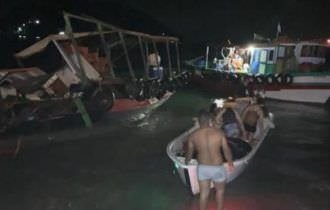 Acidente com barcos deixa sete feridos no Rio de Janeiro