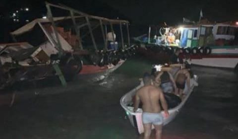 Acidente com barcos deixa sete feridos no Rio de Janeiro
