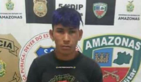 Polícias Civis prenderam jovem por homicídio tentado, em Tonantins