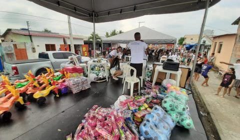 Conjunto Carlos Braga promove festa em comemoração ao Dia das Crianças