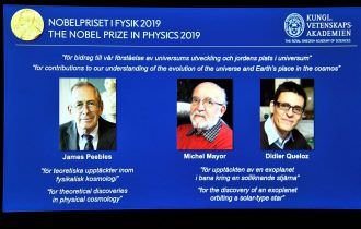 Estudo sobre origem do universo dá Nobel de Física a 3 cientistas