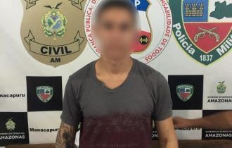 Polícia Civil prende homem por estupro, em Manacapuru
