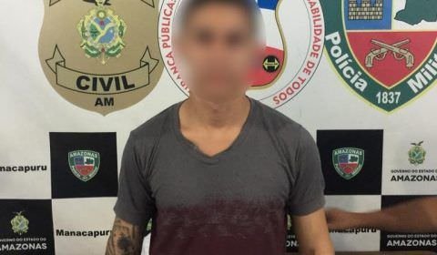 Polícia Civil prende homem por estupro, em Manacapuru