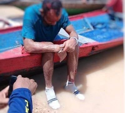 Suspeito de roubo se joga no rio para escapar de linchamento no Amazonas