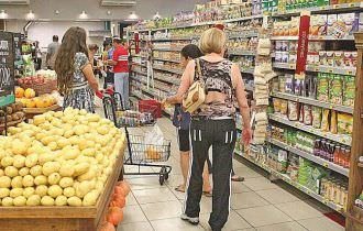 Setor supermercadista acumula alta de 3,48%