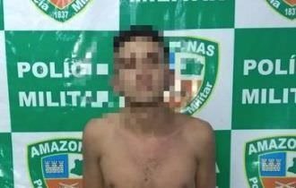 Jovem é preso por roubar x-saladas e renda de lanchonete em Manaus